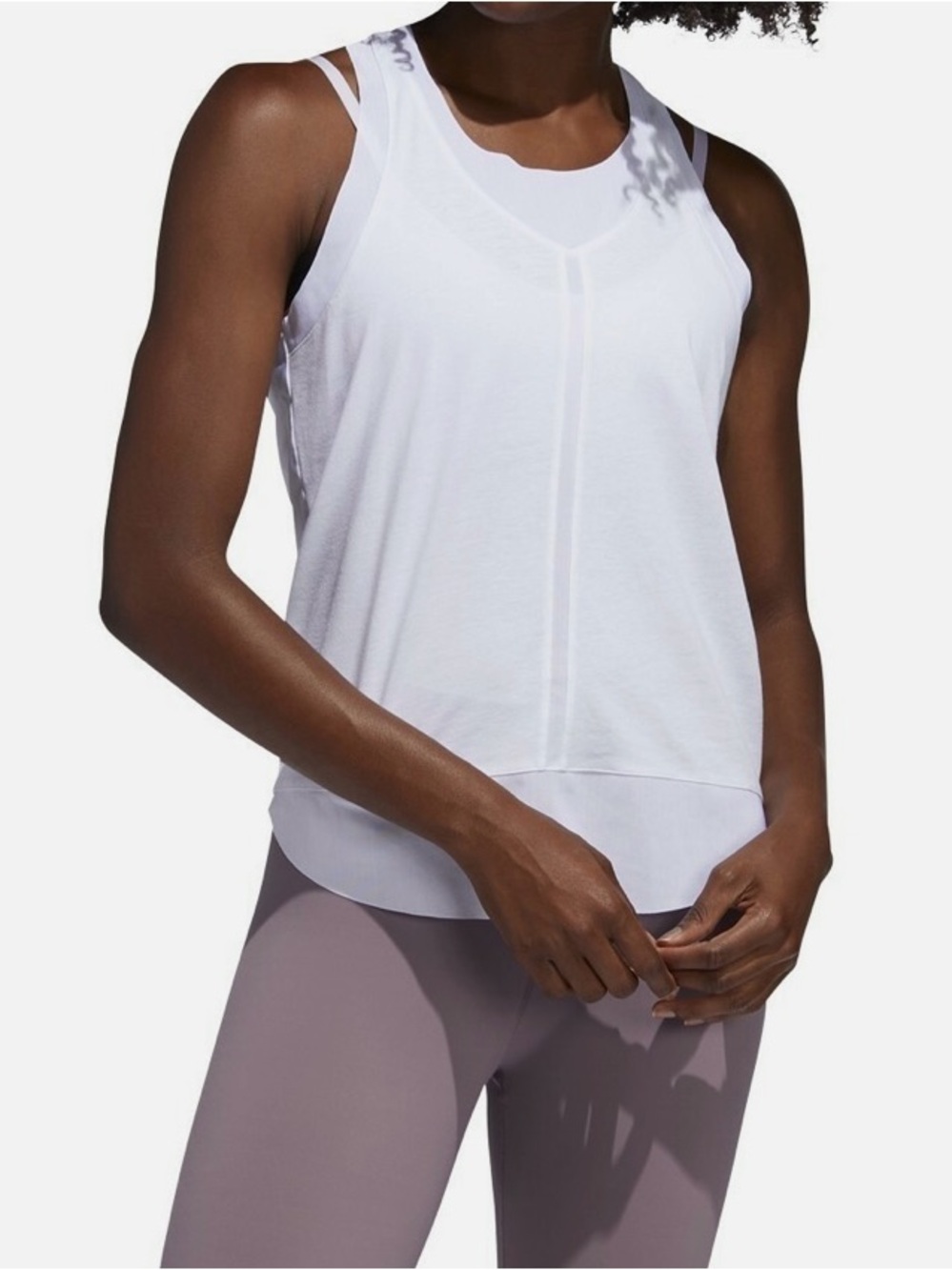 Adidas Sheer Details Yoga Top